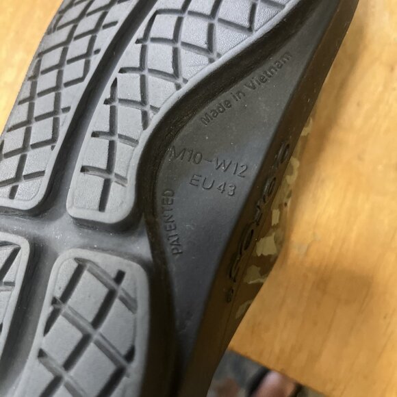 OOFOS OOCLOOG Limited Edition Blk Camo Clog Womens 10 Mens 8 EU 41 CHJ-407 - Picture 9 of 9